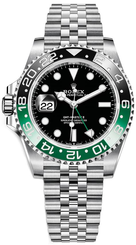 rolex gmt master ii 2022 green|rolex gmt master price.